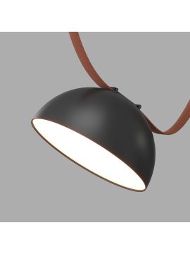 Трековый однофазный светильник Denkirs Belty flow DK5660-BK