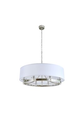 Подвесная люстра Newport Sara 3558/С nickel М0070726