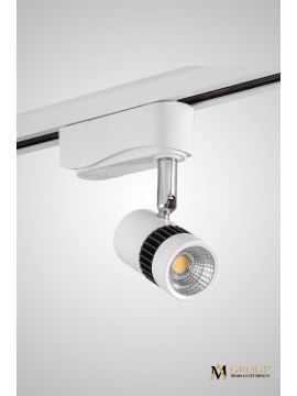 Трековый однофазный светильник AM Group AM229-5W WH 3000K