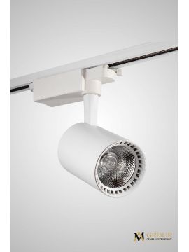 Трековый однофазный светильник AM Group AM182-WH 4000K