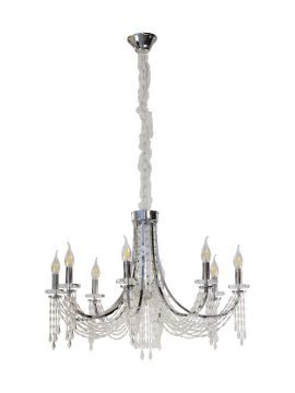 Подвесная люстра AM Group VIORE SP8 Chrome
