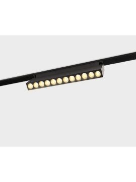 Трековый магнитный светильник Italline Atom IT012-5023 black 3000K