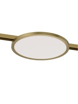 Трековый однофазный светильник Denkirs Shine flow DK5763-SB