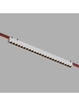 Трековый однофазный светильник Denkirs Belty Grill DK5573-WB