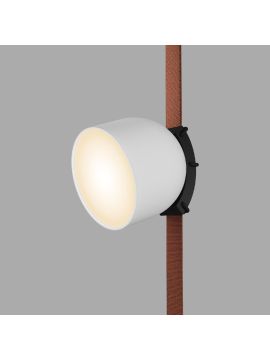 Трековый однофазный светильник Denkirs Belty Spot DK5543-WH+BK