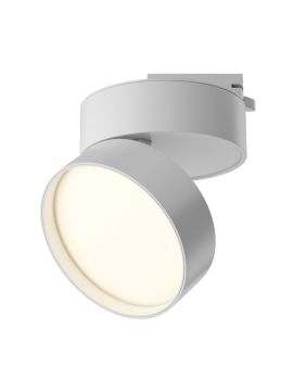 Трековый однофазный светильник Maytoni Onda TR007-1-18W3K-W-1