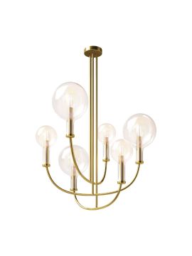 Потолочная люстра Maytoni Status MOD333PL-06BS