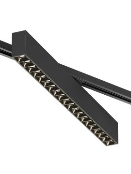 Трековый однофазный светильник Denkirs Edder DK6634-BK