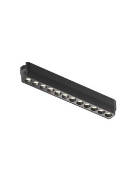 Трековый магнитный однофазный светильник Denkirs Air grill DK5305-BK