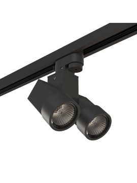 Трековый светильник Lightstar Track 1 black A1T051037 (592027+051037)