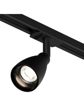 Трековый однофазный светильник Denkirs Bell DK6050-BK