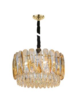 Подвесная люстра AM Group SPARKLY D500 GOLD