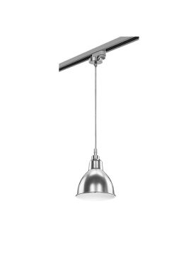 Трековый светильник Lightstar Track 1 gray L1T765014 (765014+592009)