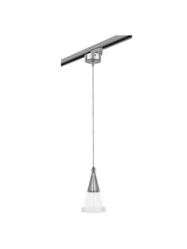 Трековый светильник Lightstar Track 1 gray L1T757019 (757019+592009)