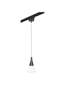 Трековый светильник Lightstar Track 1 black L1T757017 (757017+592007)