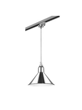 Трековый светильник Lightstar Track 1 gray L1T765024 (765024+592009)