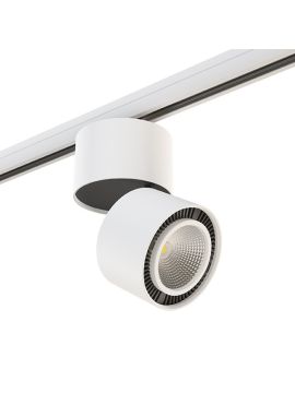 Трековый светильник Lightstar Track 3 black A3T214830 (594066+214830)