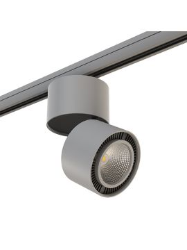 Трековый светильник Lightstar Track 3 gray A3T214859 (594069+214859)