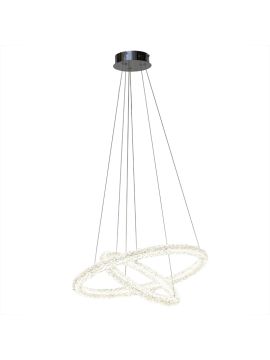 Подвесная люстра AM Group OVALE CH D600+400