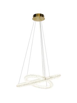 Подвесная люстра AM Group OVALE GD D600+400