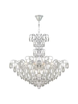Подвесная люстра AM Group MONICA SP9 SILVER