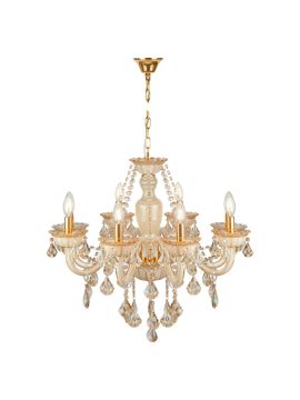 Подвесная люстра AM Group KAMILA SP8 WH