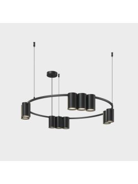 Подвесная люстра Denkirs Orbit DK4065-BK