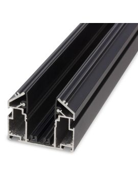 Трековый шинопровод с закладным профилем для натяжного потолка AM Group AM539 2M BK SMART