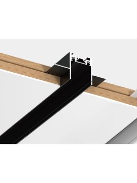 Шинопровод встраиваемый магнитный в тубусе Italline Kreator IT09-9021 black tube