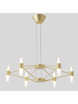 Подвесная люстра Crystal Lux DOROTEA SP6 GOLD