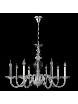 Подвесная люстра Crystal Lux ARABESQUE SP8 CHROME