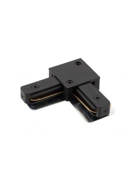 Коннектор L-образный Denkirs DK Track Black TR1102-BK