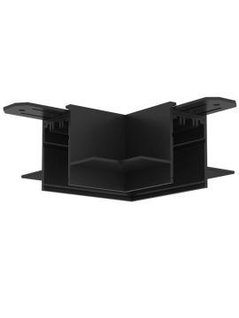 Коннектор L-образный потолок-потолок Denkirs Smart TR2112-BK