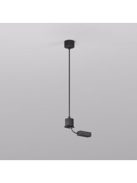 Подвод питания для подвесного монтажа трека Denkirs Smart Base TR2124-BK