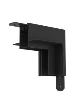 Коннектор L-образный стена-потолок Denkirs Smart TR2118-BK