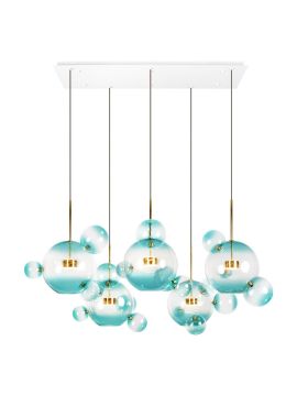 Подвесная люстра Loft IT Bolle 2027-S5 Blue