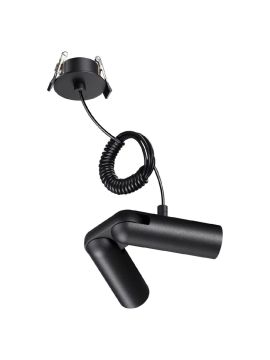 База встраиваемая для ввода питания с гибким угловым соединителем «L» и проводом-подвесом (длина провода – 2м) Novotech Konst Glat 359386