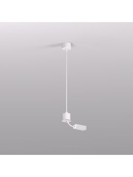 Подвод питания для подвесного монтажа трека Denkirs Smart Base TR2124-WH