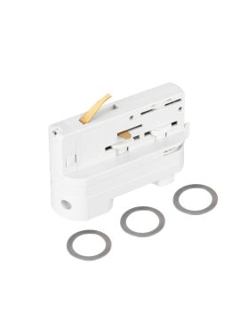 Адаптер для трехфазного трекового светильника Arlight LGD-4TR-ADAPTER-2-WH (D) (IP20 Пластик) 056702