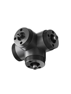 Х-образный вертикальный коннектор без ввода питания Maytoni Shelf CA019L4C-B