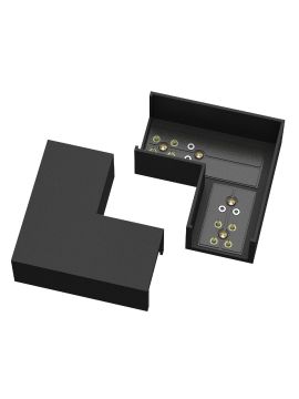 Коннектор питания угловой Maytoni Elasity TRA160CL-11B