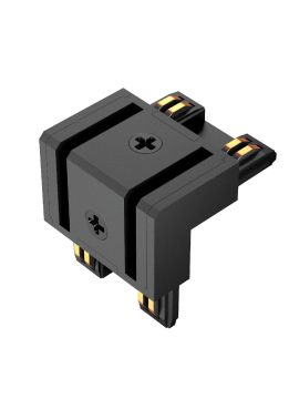 Коннектор угловой Arlight MAG-VIBE-CON-L90-INT-POWER (BK, внутренний) 044185