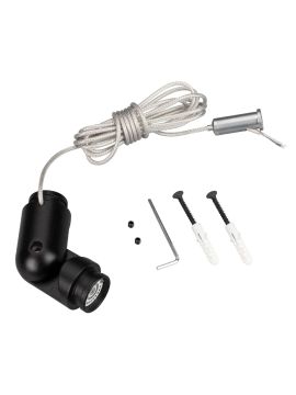 Коннектор поворотный Arlight MAG-FLEX-CON-POWER-TURN-KIT (BK) 034058