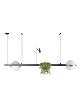 Подвесная люстра Loft IT Jardin 10121/D Dark grey