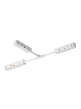 T-образный коннектор питания для магнитного шинопровода Maytoni Technical Magnetic track system Gravity TRA004CWT-22W