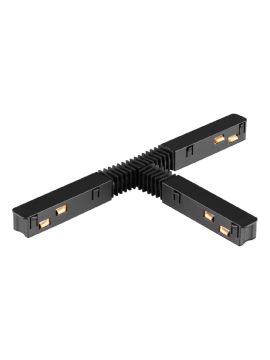 Соединитель гибкий токопроводящий T-образный для низковольтного шинопровода Novotech Flum 135176