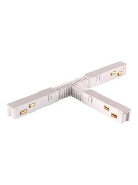 Соединитель гибкий токопроводящий T-образный для низковольтного шинопровода Novotech Flum 135175