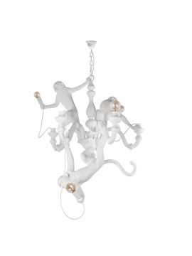 Подвесная люстра Loft IT Monkey 10314 White
