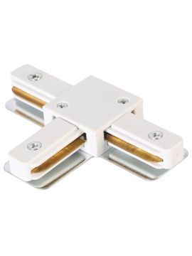 Коннектор T-образный Crystal Lux CLT 0.211 08 WH