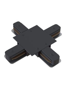 Коннектор X-образный Maytoni Accessories for tracks TRA002CX-11B